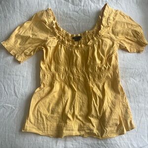 Theory smocked top
